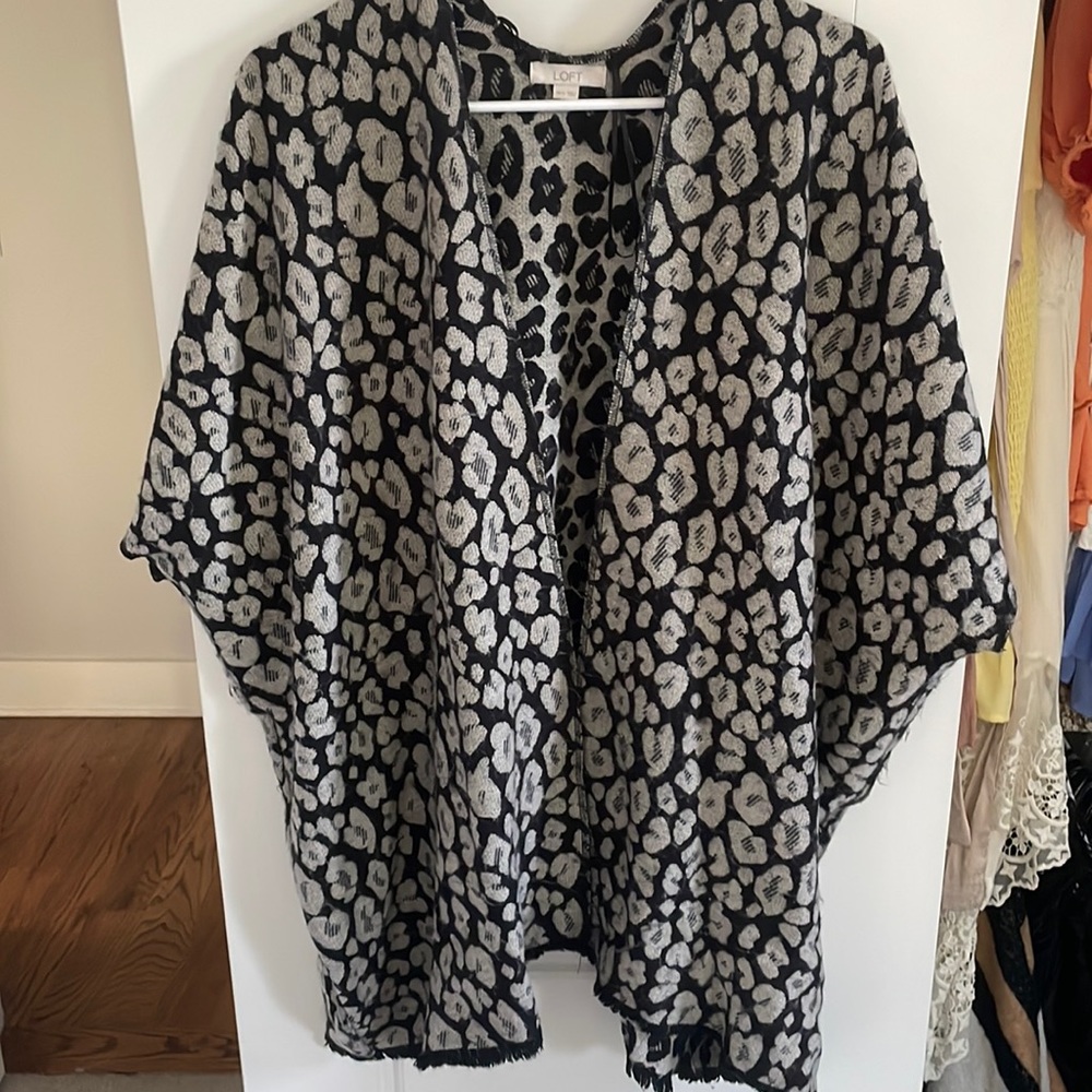 Loft oversized shrug/sweater